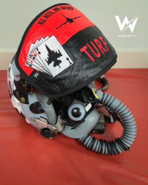Customized JHMCS Helmet Visor Cover – Wingman Depot