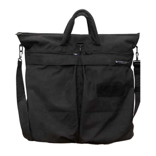 WingmanDepot military flight wingman helmet bag with padded interior and external pockets