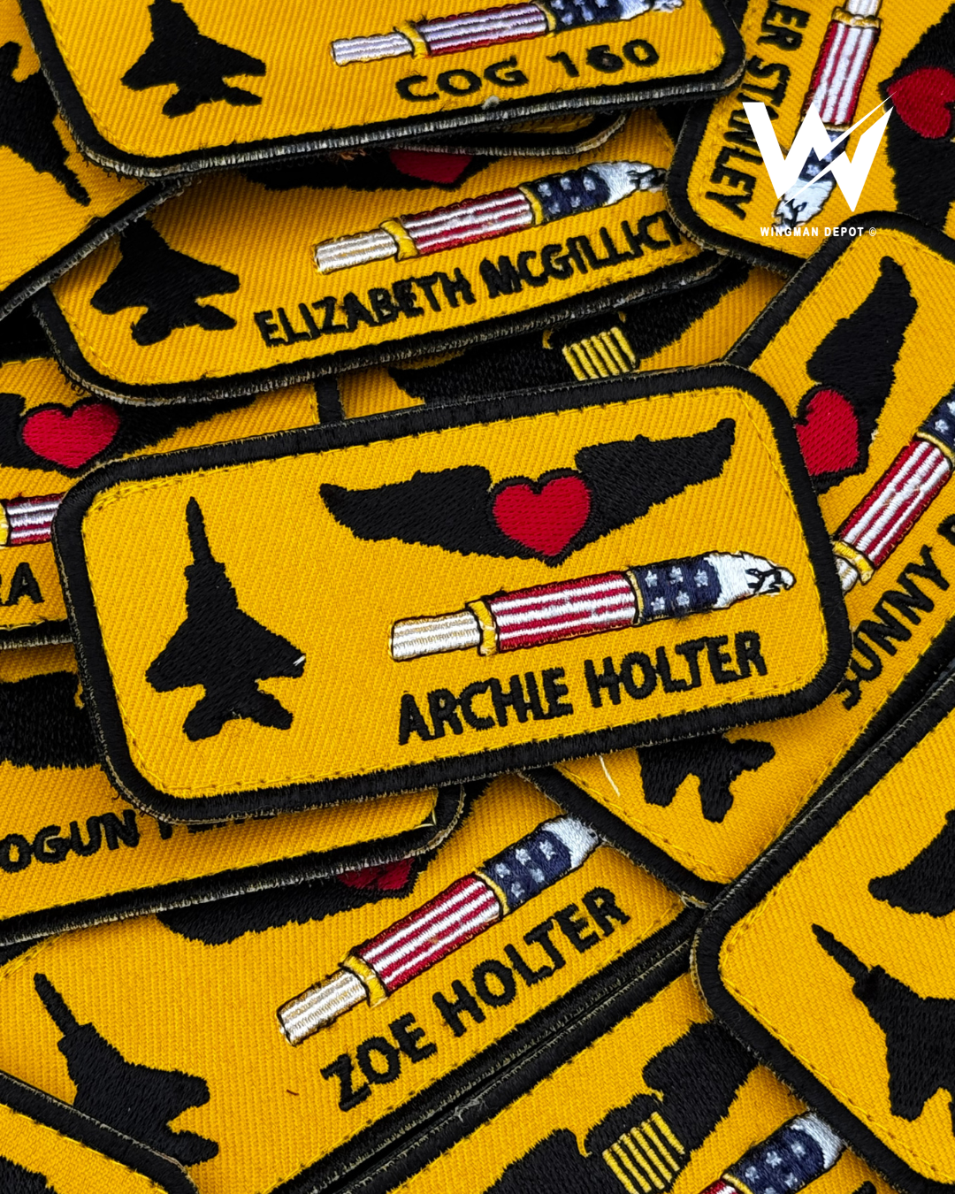 Custom Embroidery Name Tags - Image 4